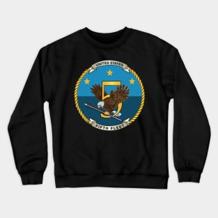 Navy - Fifth Fleet wo Txt Crewneck Sweatshirt